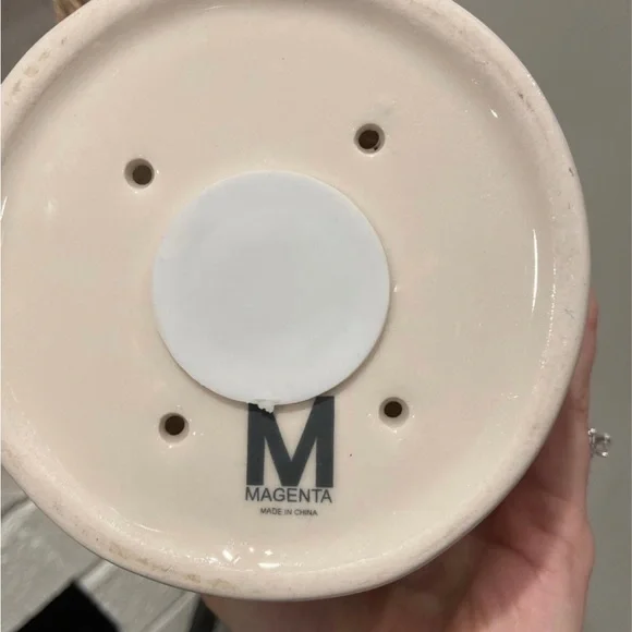 Rare hard to find original rae dunn M stamped chirp birdhouse - Picture 3 of 3